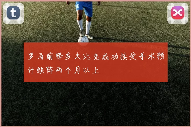 罗马前锋多夫比克成功接受手术预计缺阵两个月以上